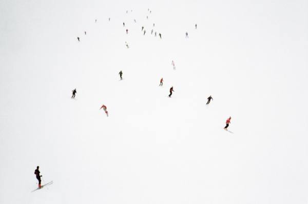 Photograph Alan Burles Ski on One Eyeland